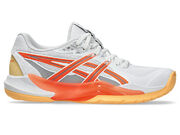 Asics PowerBreak FF (25) Naisten sisäpelikengät (White/Vivid Coral)