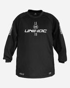 Unihoc Alpha Evolab (25) Salibandymaalivahdin paita (Black/Silver)